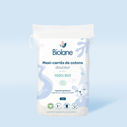 Maxi-carrés de cotons